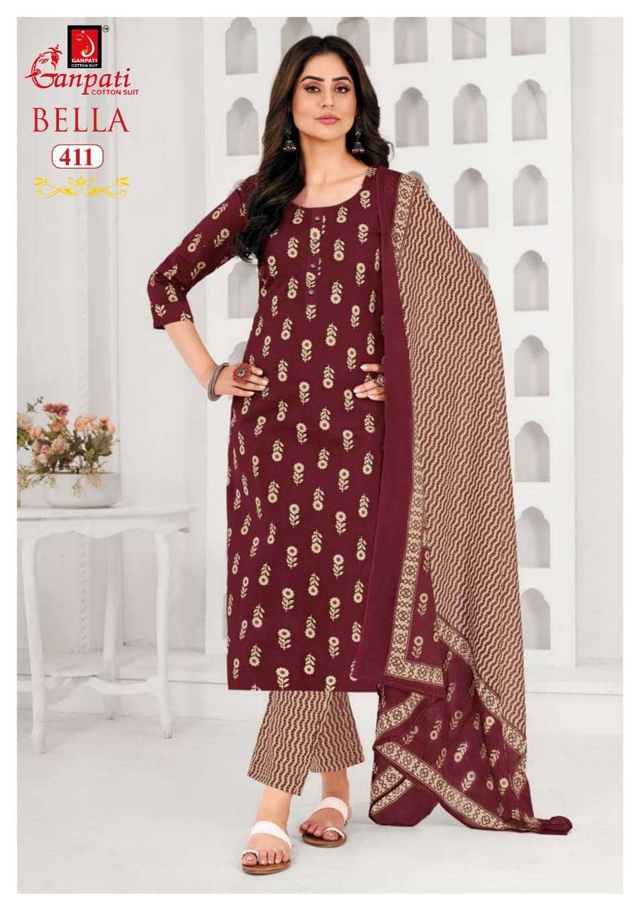 GANPATI BELLA VOL 4 COTTON SALWAR SUIT