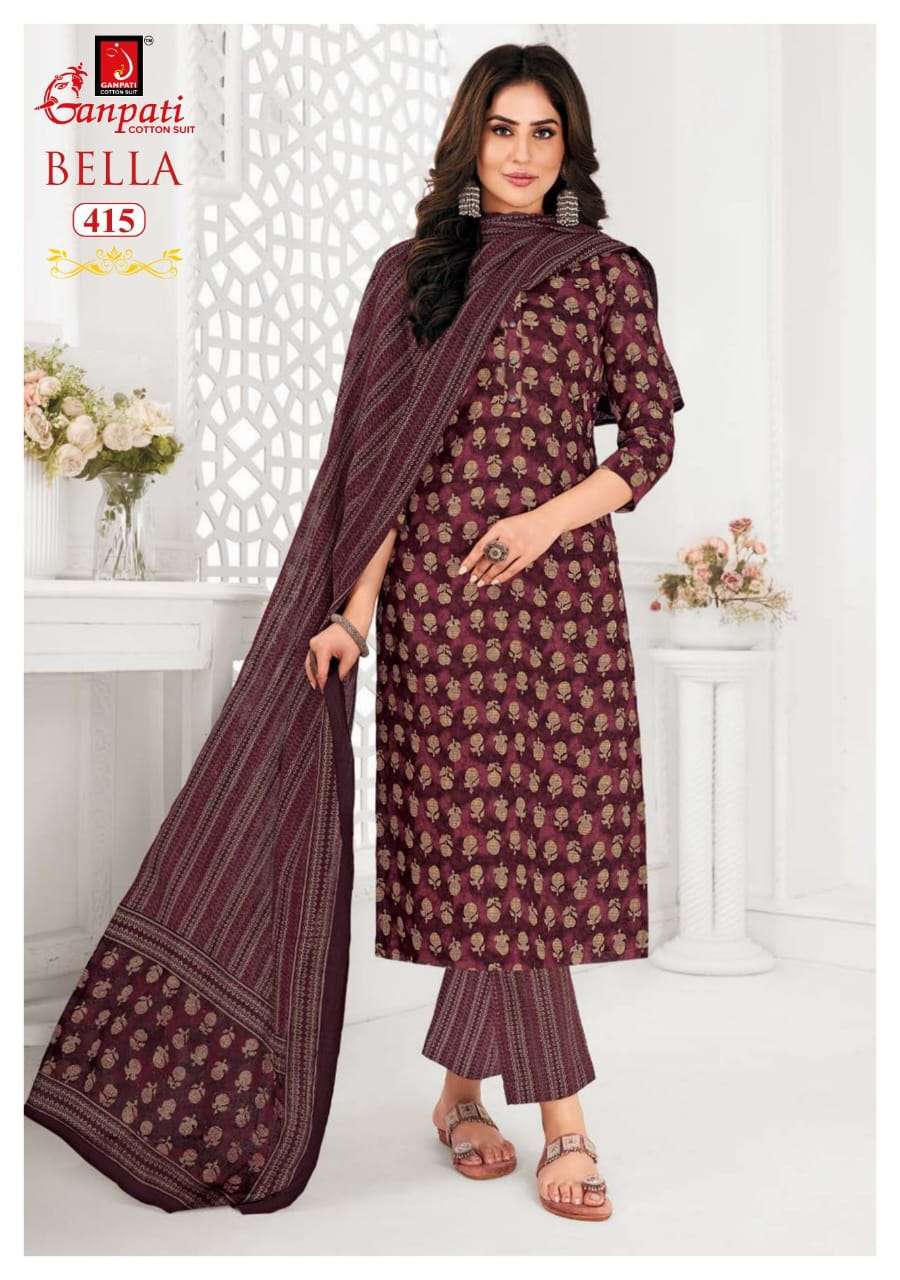 GANPATI BELLA VOL 4 COTTON SALWAR SUIT