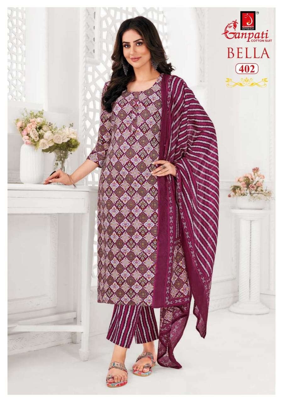 GANPATI BELLA VOL 4 COTTON SALWAR SUIT