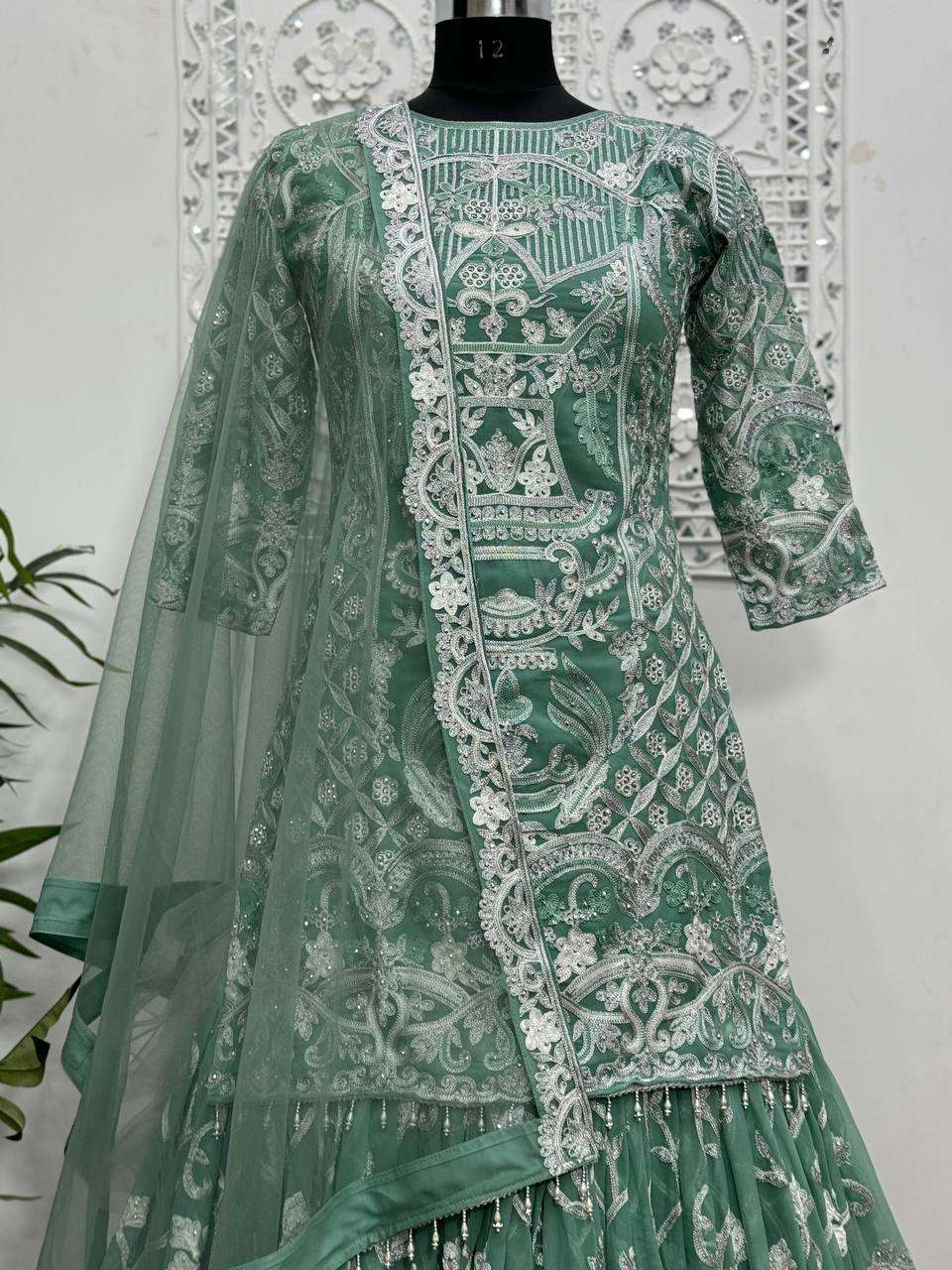 HK 1626 SHARARA SUIT