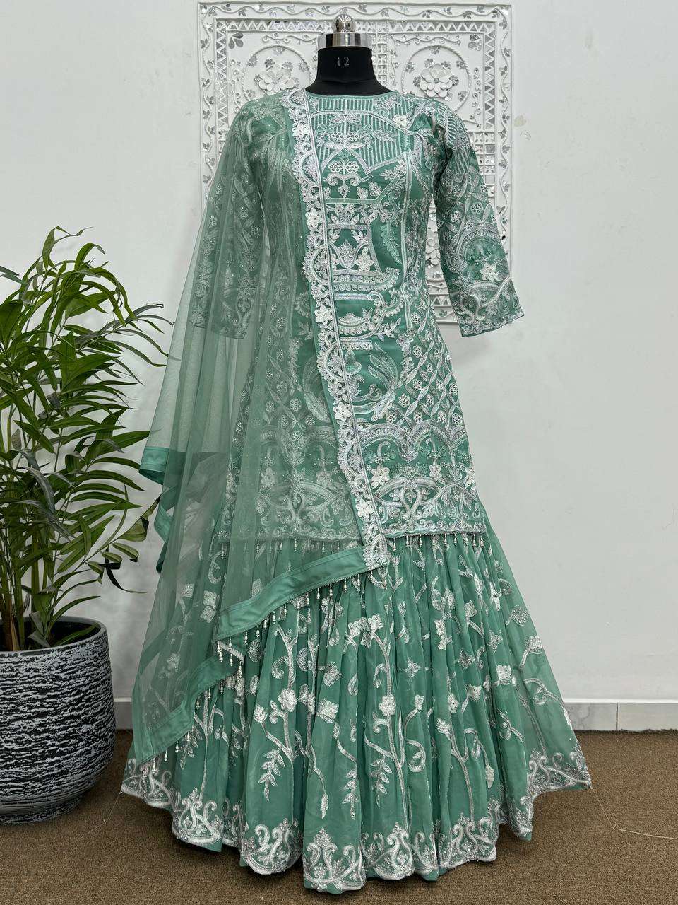 HK 1626 SHARARA SUIT