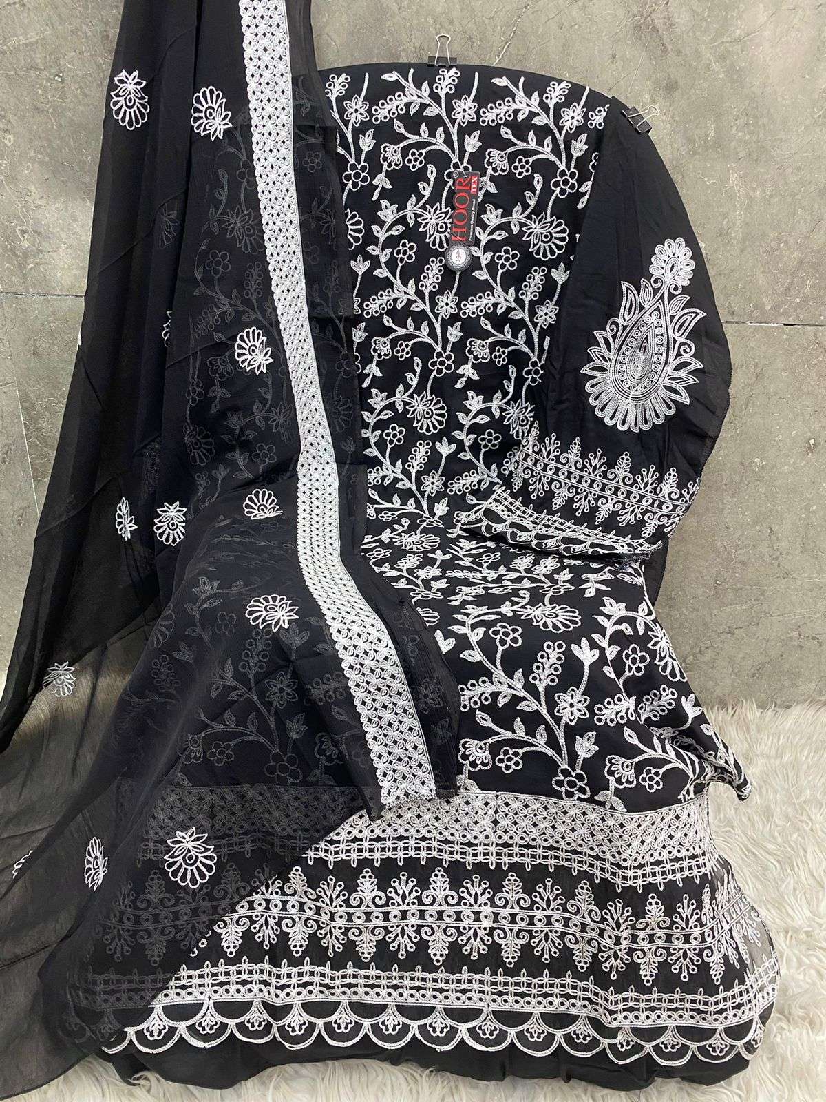 HOOR TEX H 285 RAYON FANCY EMBROIDERY PAKISTANI SUIT