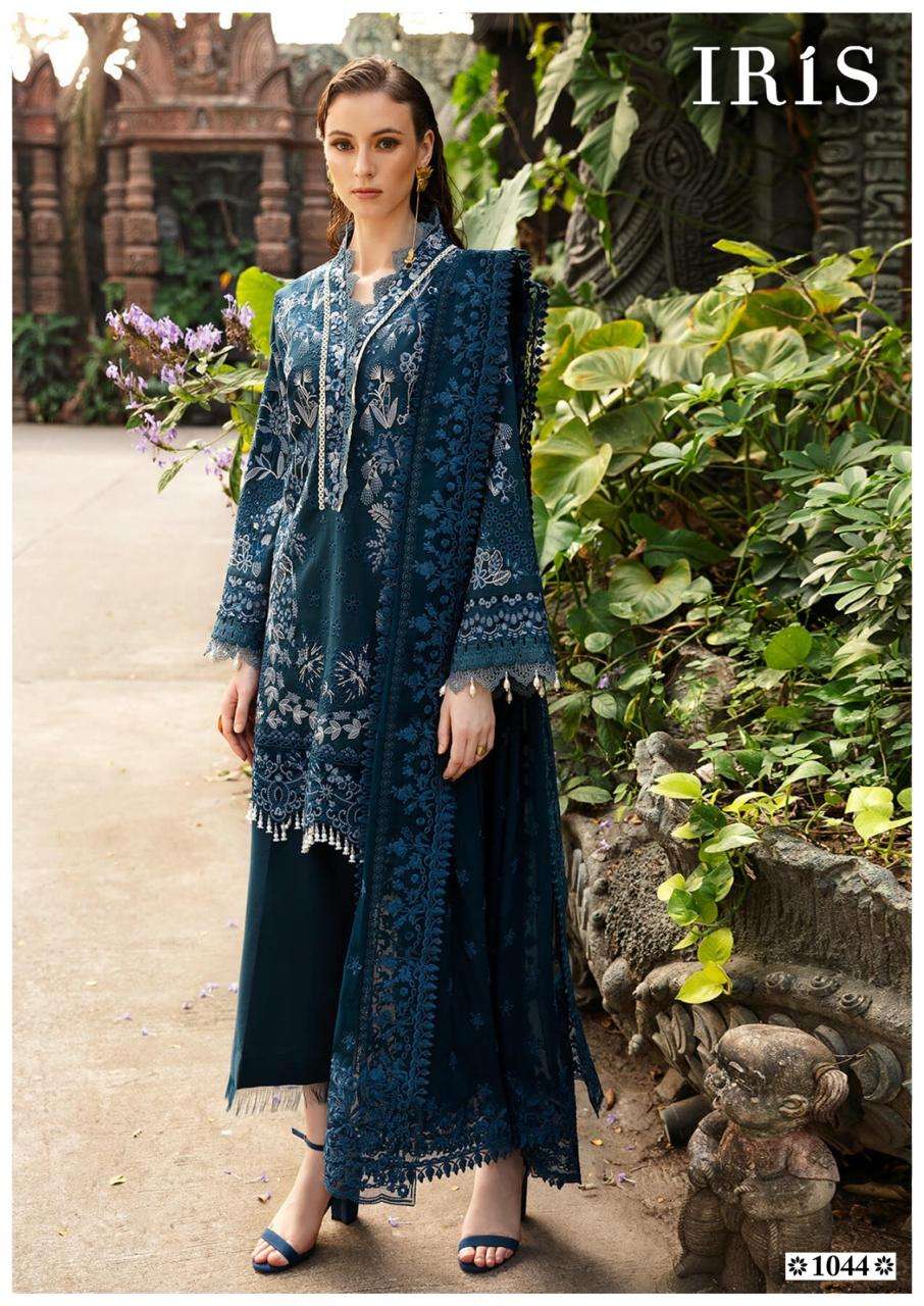 IRIS AFSANAH VOL 5 COTTON DIGITAL PRINT SUIT