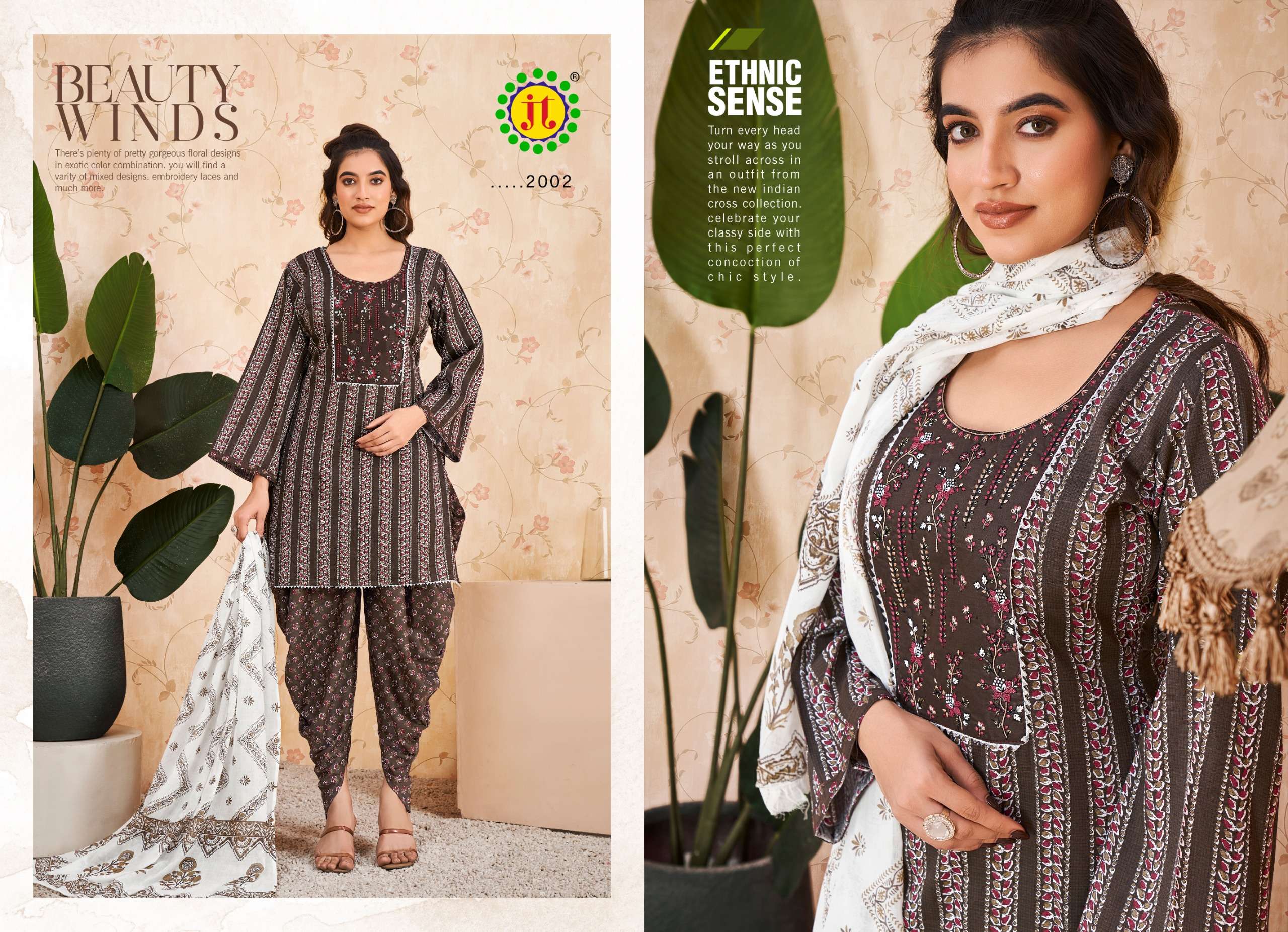 JT ZARA COTTON PRINT SALWAR SUIT