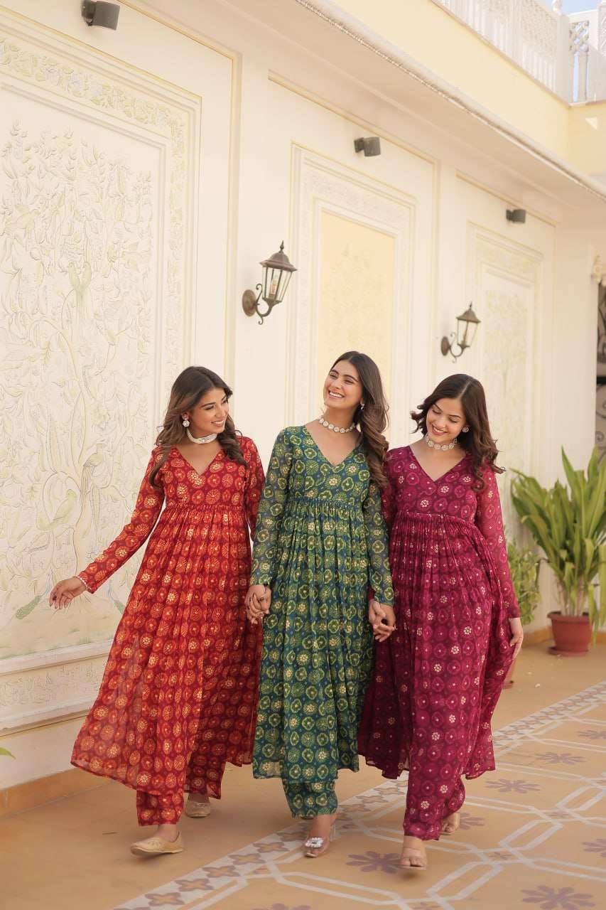 KA 1096 KURTI PANT