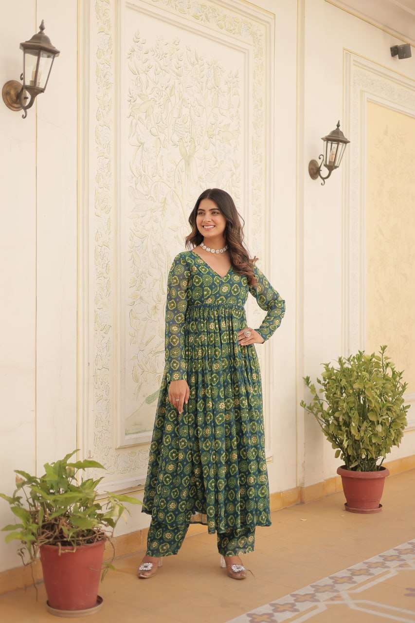 KA 1096 KURTI PANT