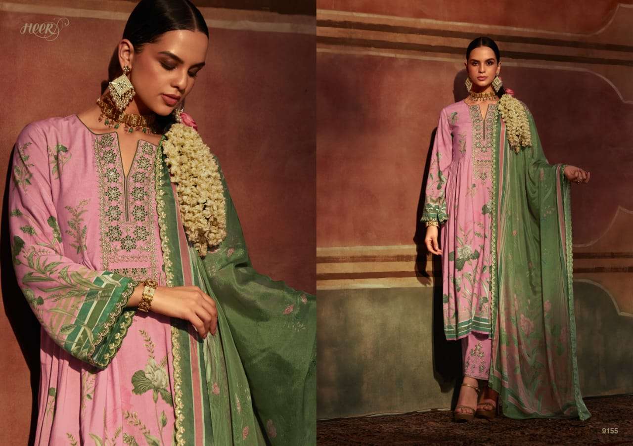 KIMORA FASHION ZULFA MUSLIN DESIGNER SUIT