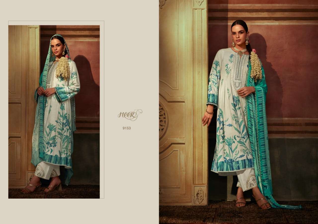 KIMORA FASHION ZULFA MUSLIN DESIGNER SUIT