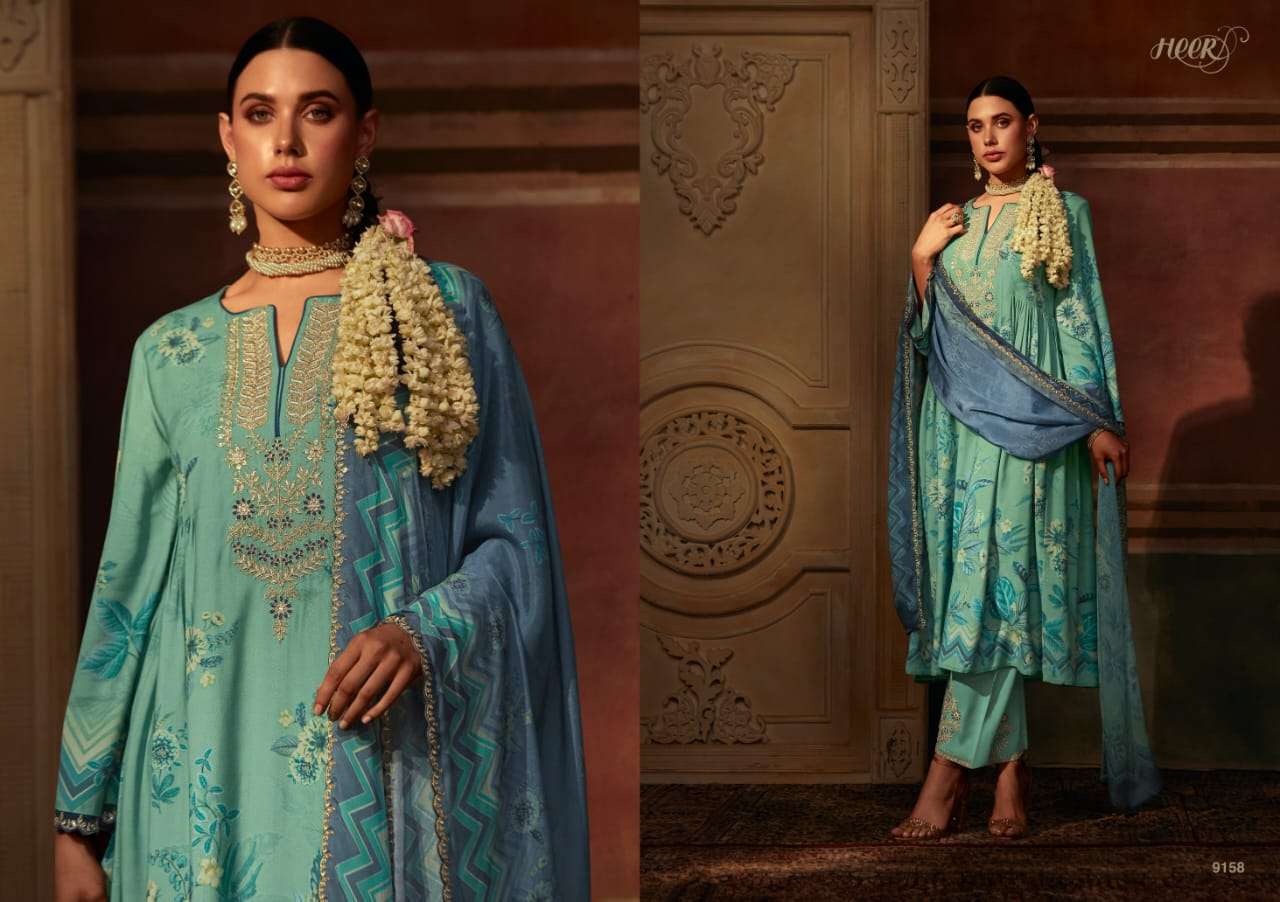 KIMORA FASHION ZULFA MUSLIN DESIGNER SUIT