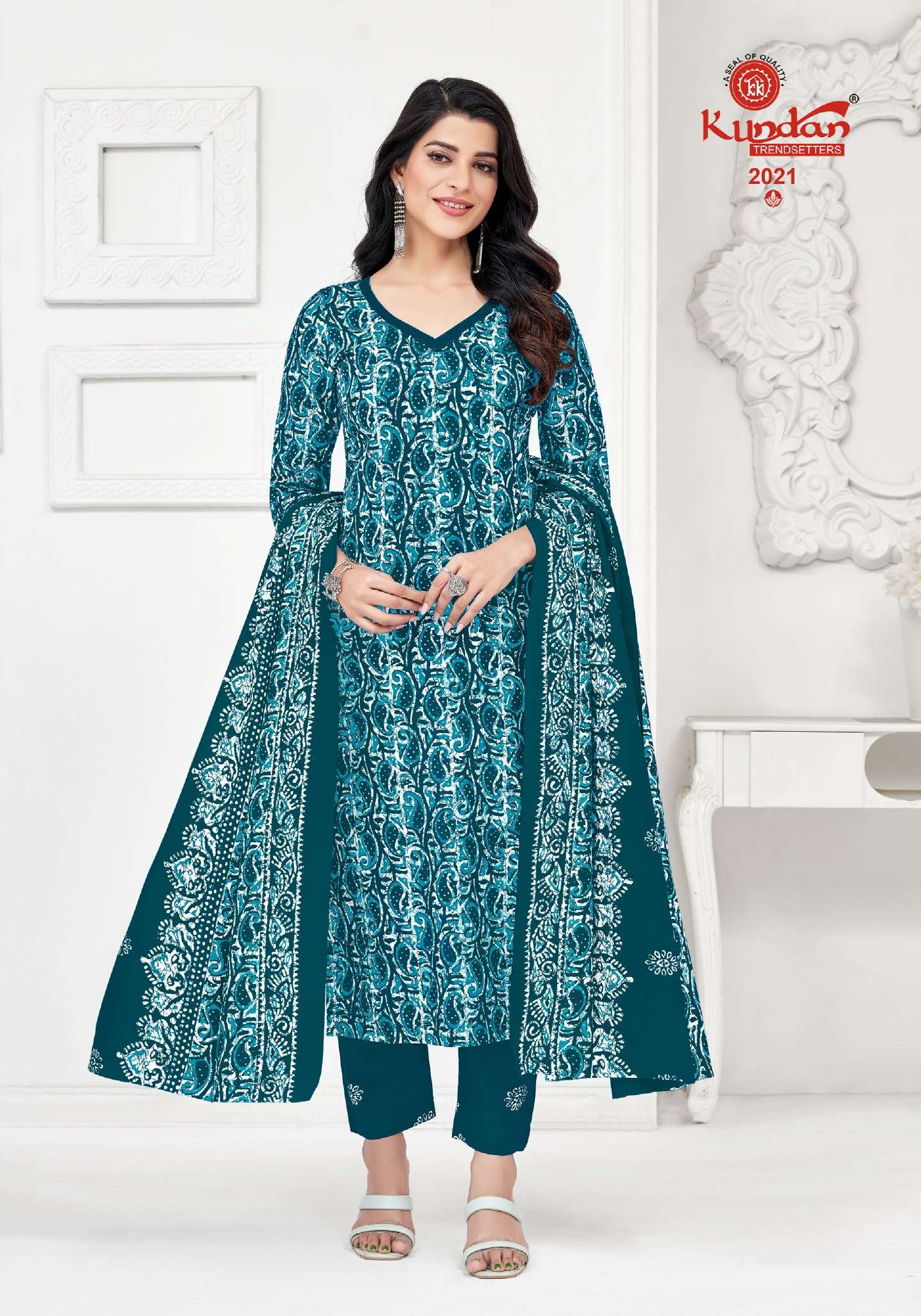 KUNDAN TEX BATIK SPECIAL VOL 2 COTTON PRINTED SALWAR SUIT