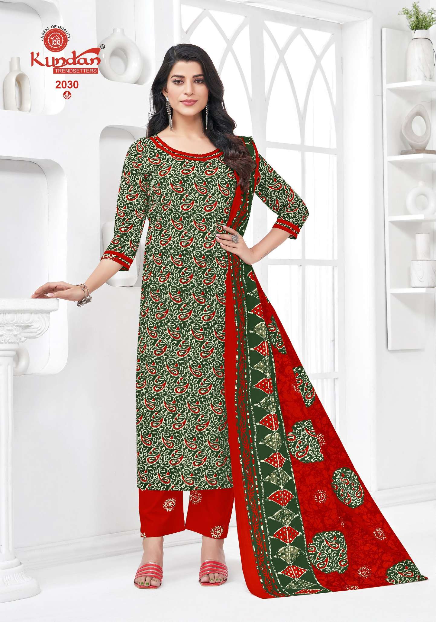 KUNDAN TEX BATIK SPECIAL VOL 2 COTTON PRINTED SALWAR SUIT