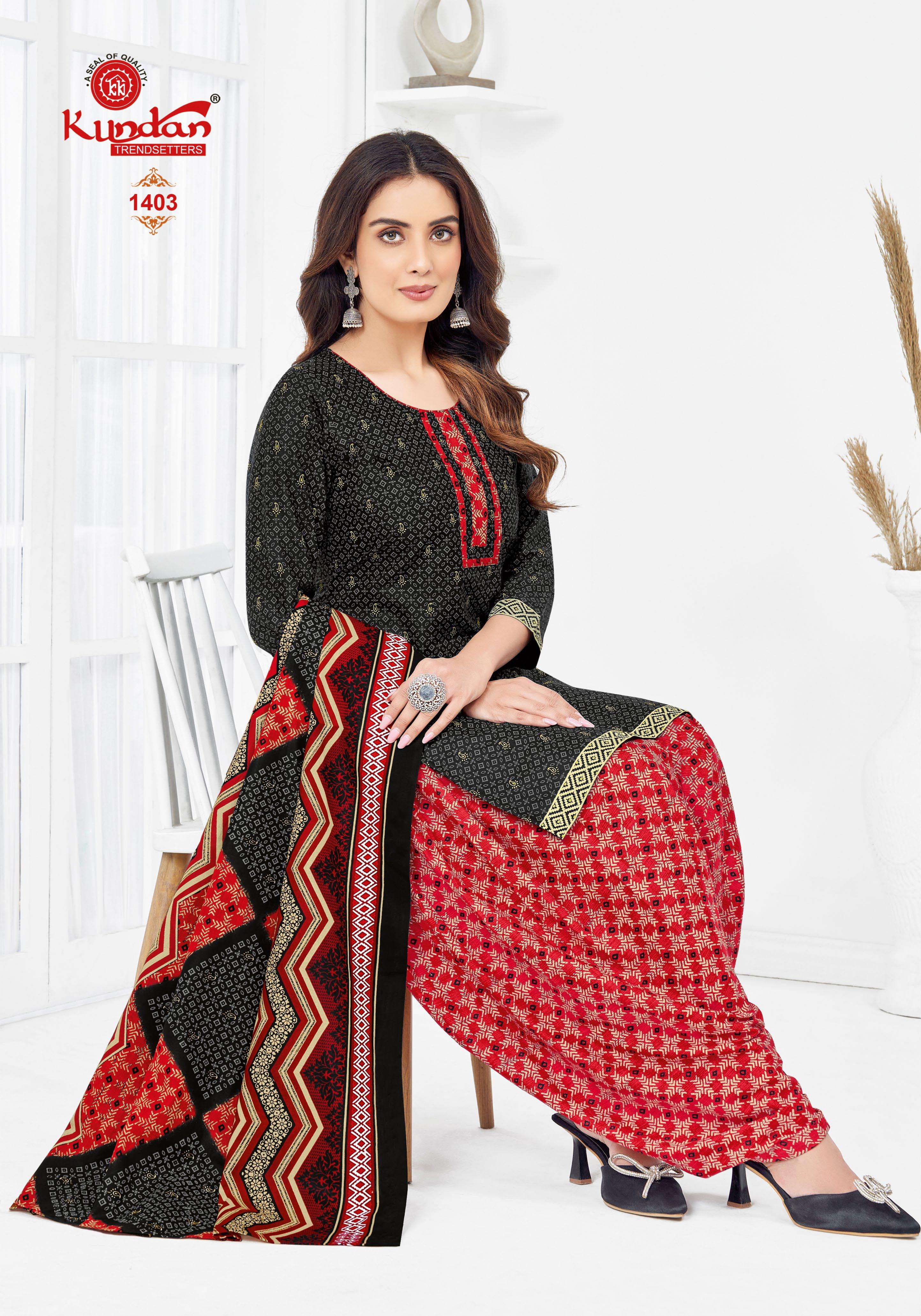 KUNDAN TEX KALASH VOL 14 COTTON PRINTED SALWAR SUIT