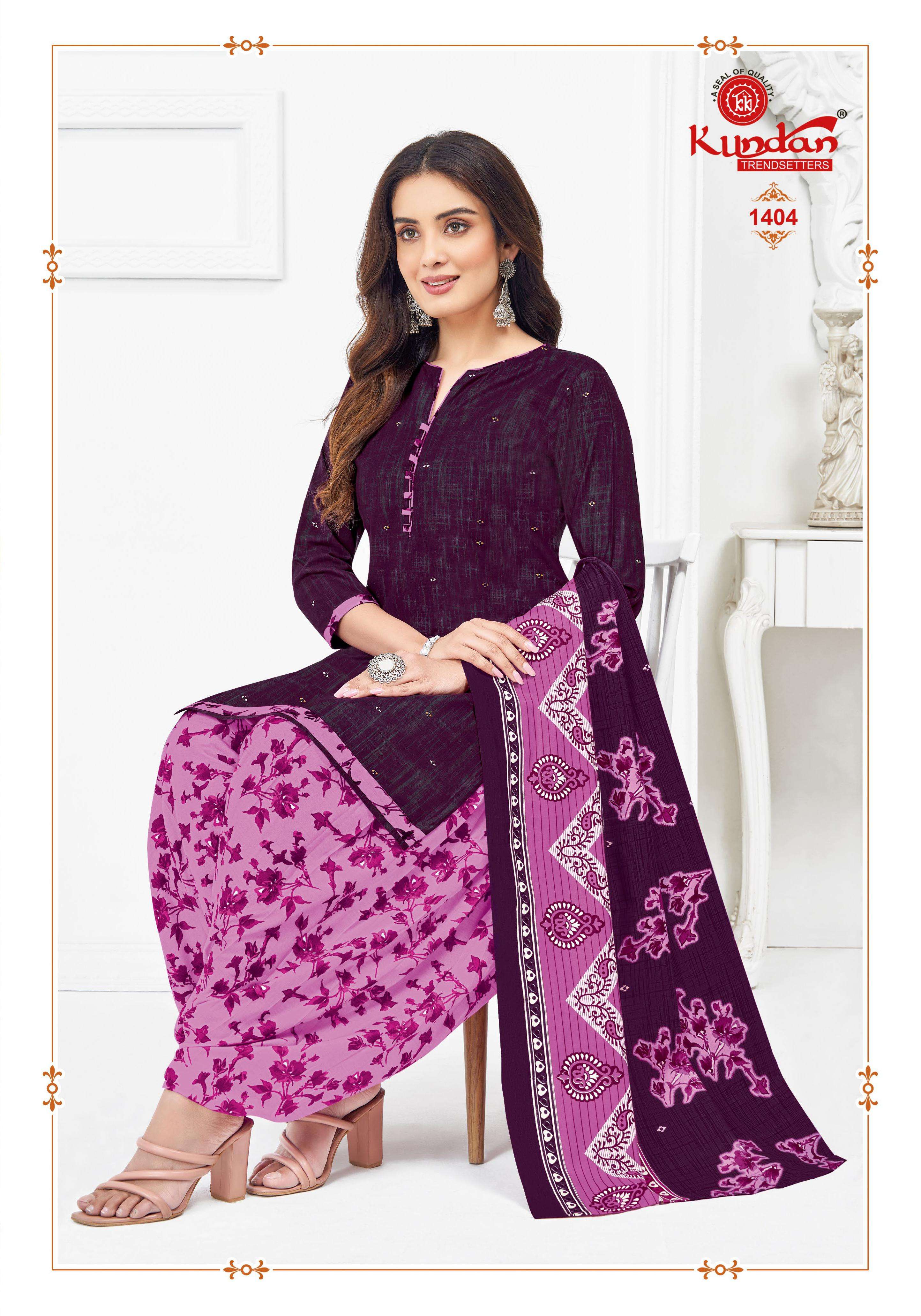 KUNDAN TEX KALASH VOL 14 COTTON PRINTED SALWAR SUIT
