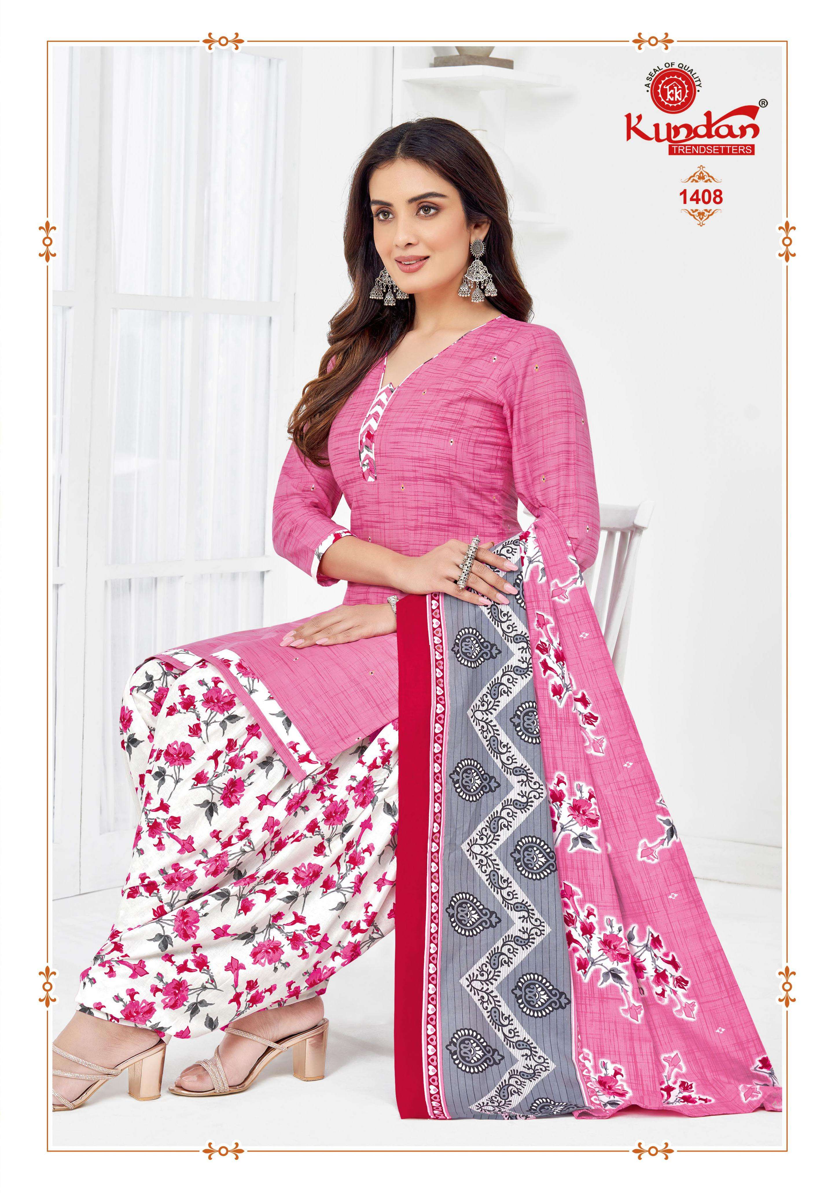 KUNDAN TEX KALASH VOL 14 COTTON PRINTED SALWAR SUIT