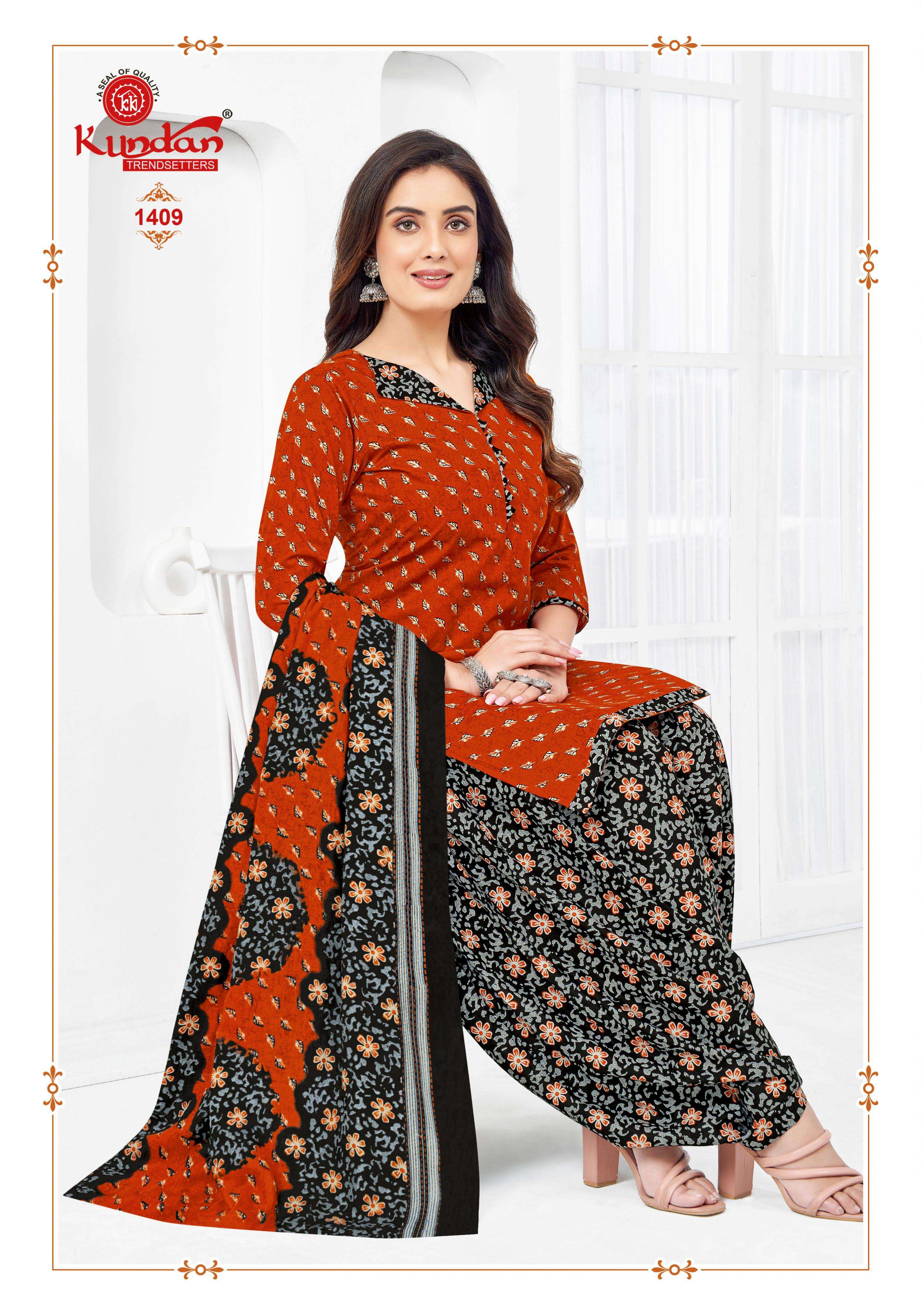 KUNDAN TEX KALASH VOL 14 COTTON PRINTED SALWAR SUIT