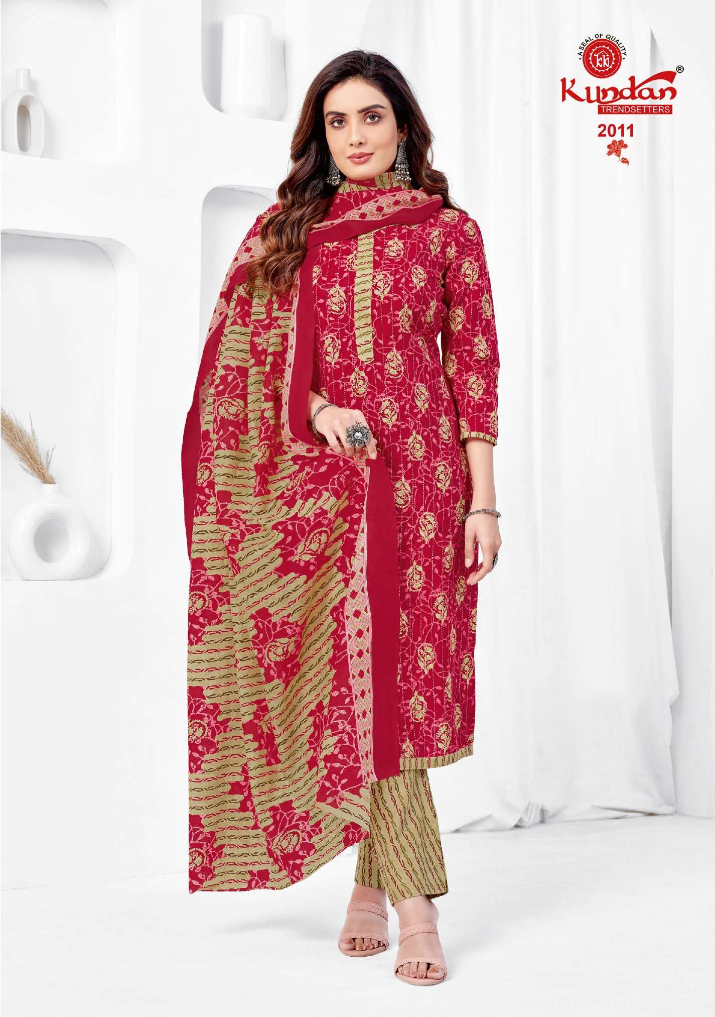 KUNDAN TEX PARIDHI VOL 2 COTTON REGULAR WEAR DRESS