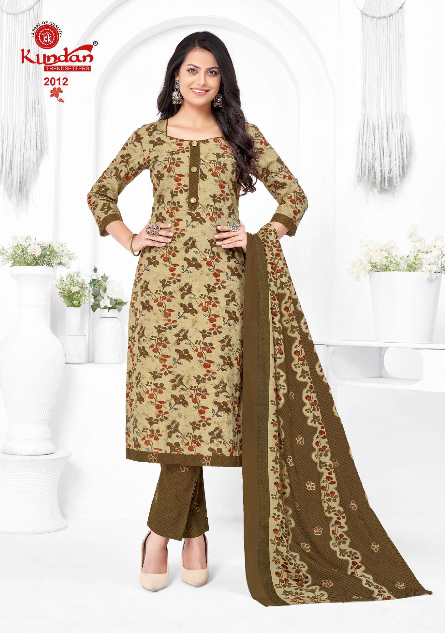 KUNDAN TEX PARIDHI VOL 2 COTTON REGULAR WEAR DRESS