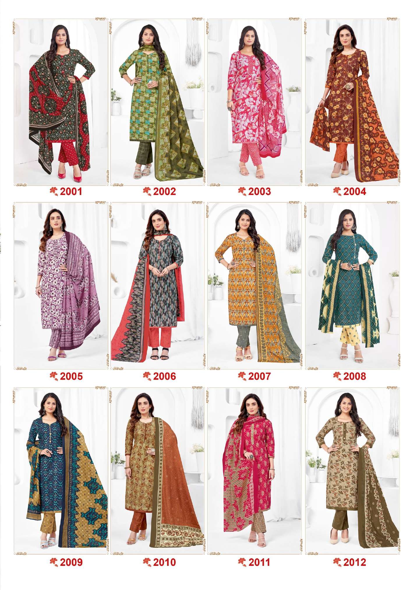 KUNDAN TEX PARIDHI VOL 2 COTTON REGULAR WEAR DRESS