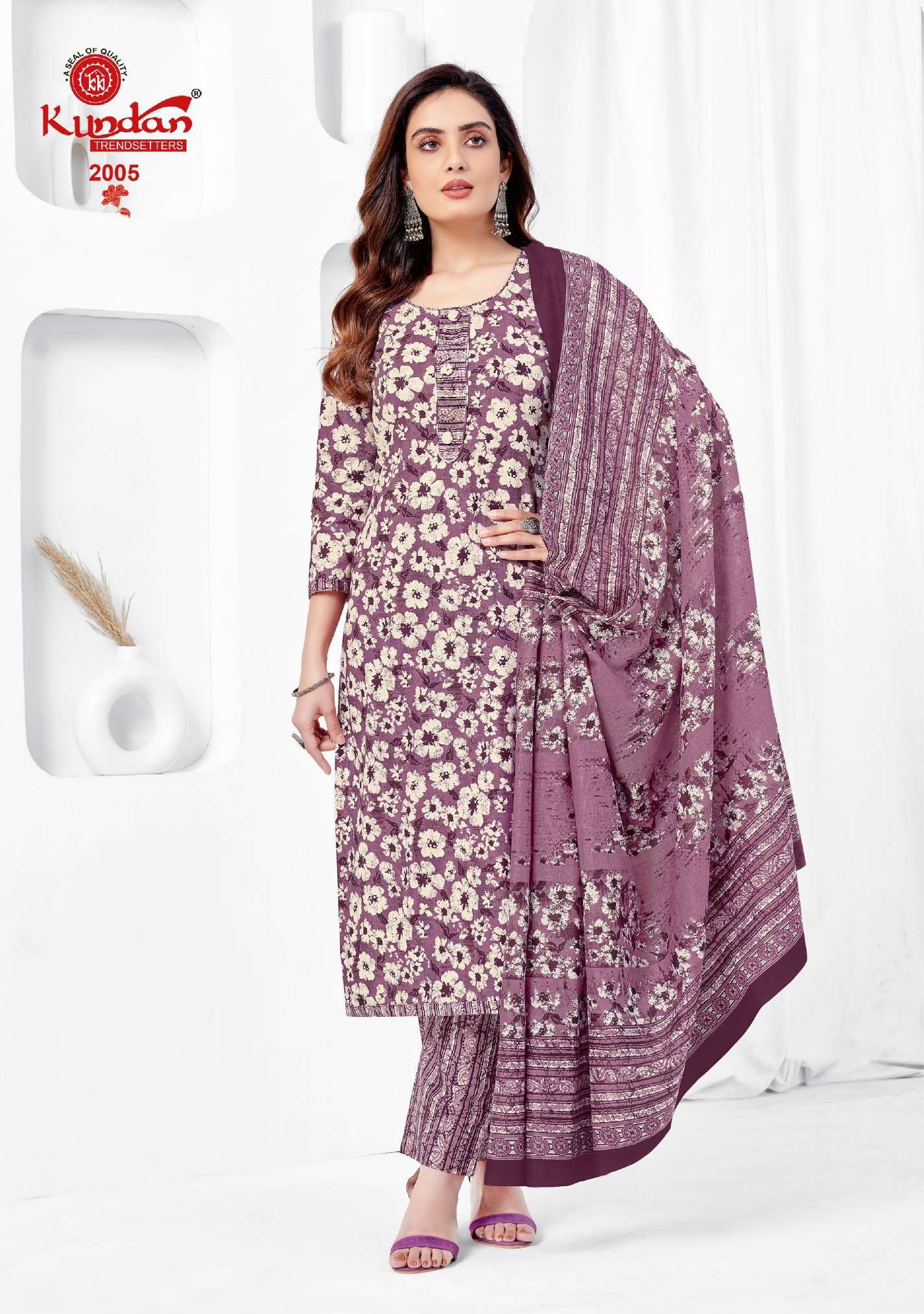 KUNDAN TEX PARIDHI VOL 2 COTTON REGULAR WEAR DRESS