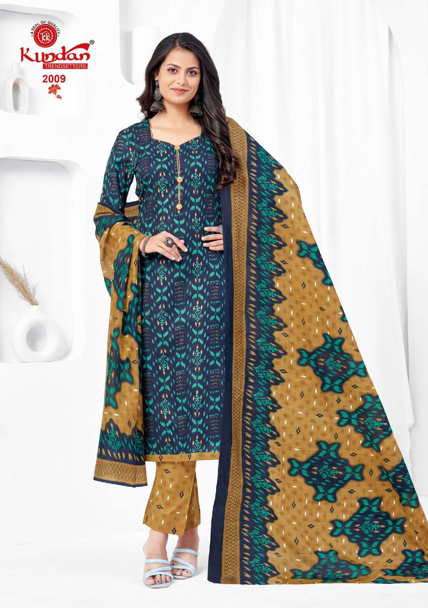 KUNDAN TEX PARIDHI VOL 2 COTTON REGULAR WEAR DRESS