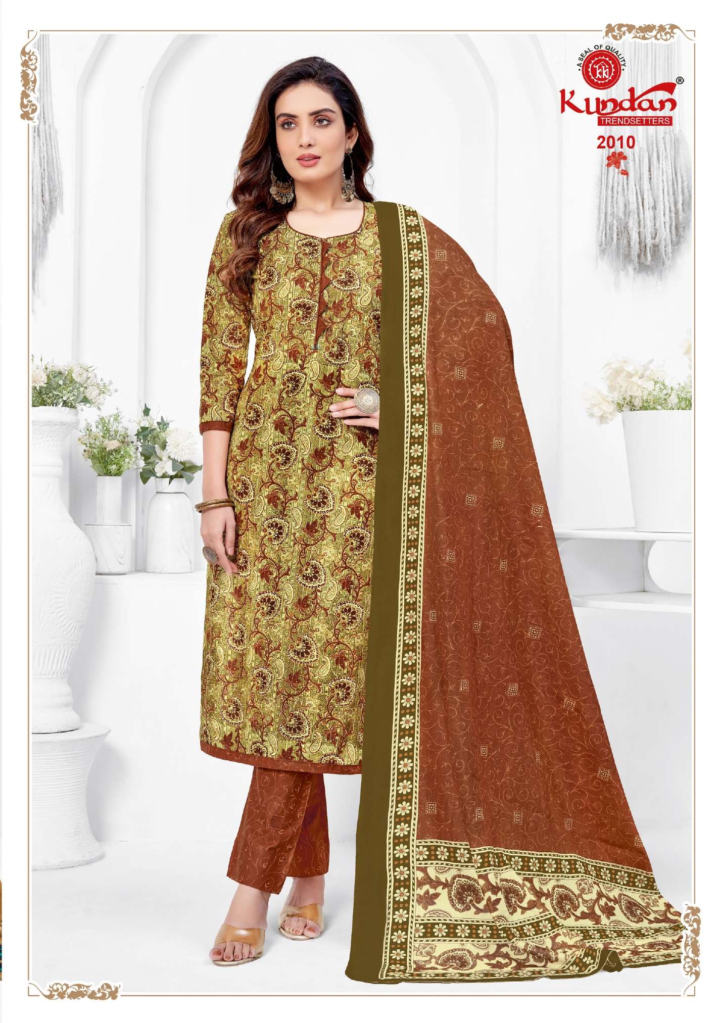 KUNDAN TEX PARIDHI VOL 2 COTTON REGULAR WEAR DRESS
