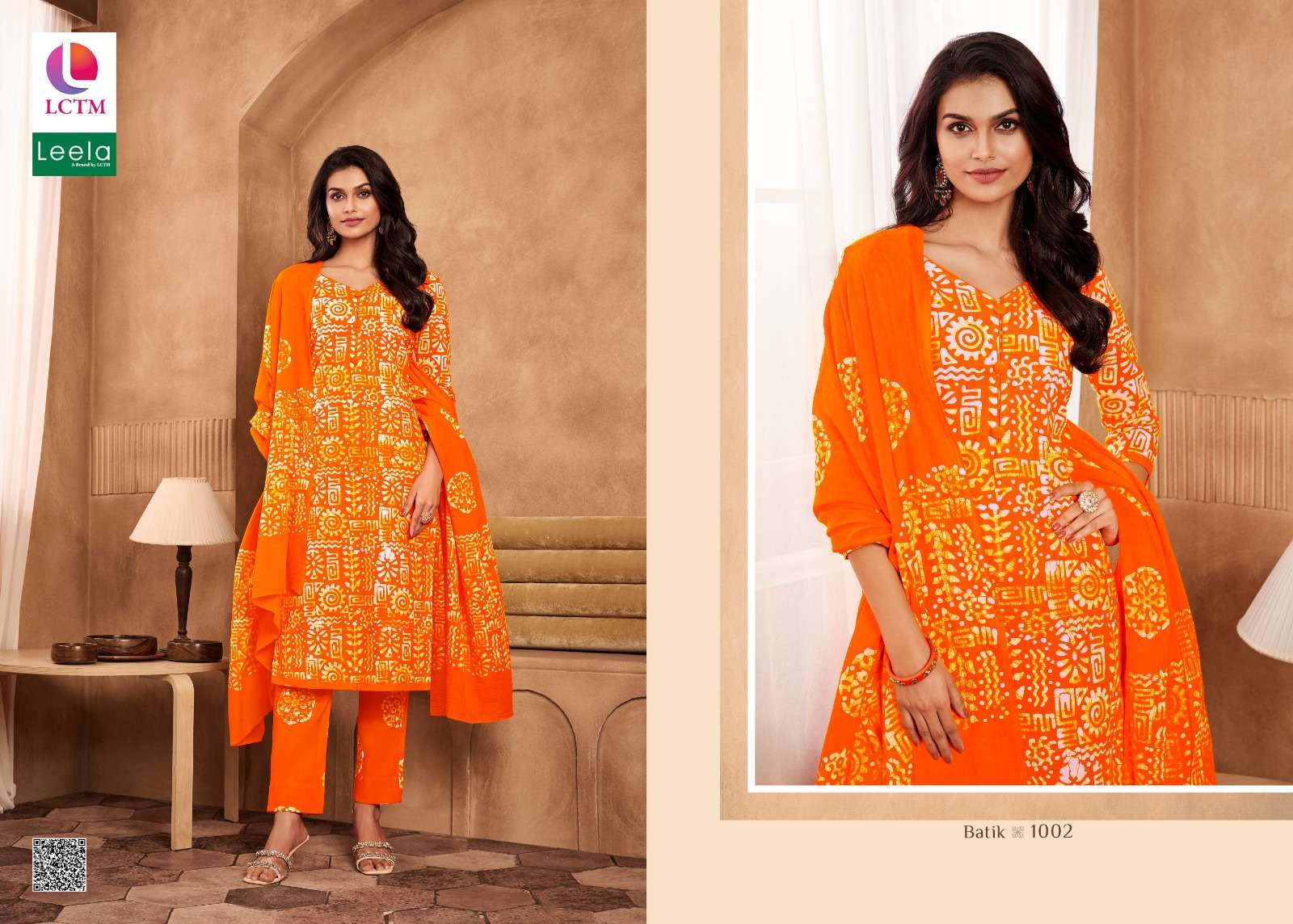 LEELA BATIK VOL 1 CAMBRIC COTTON SALWAR SUIT