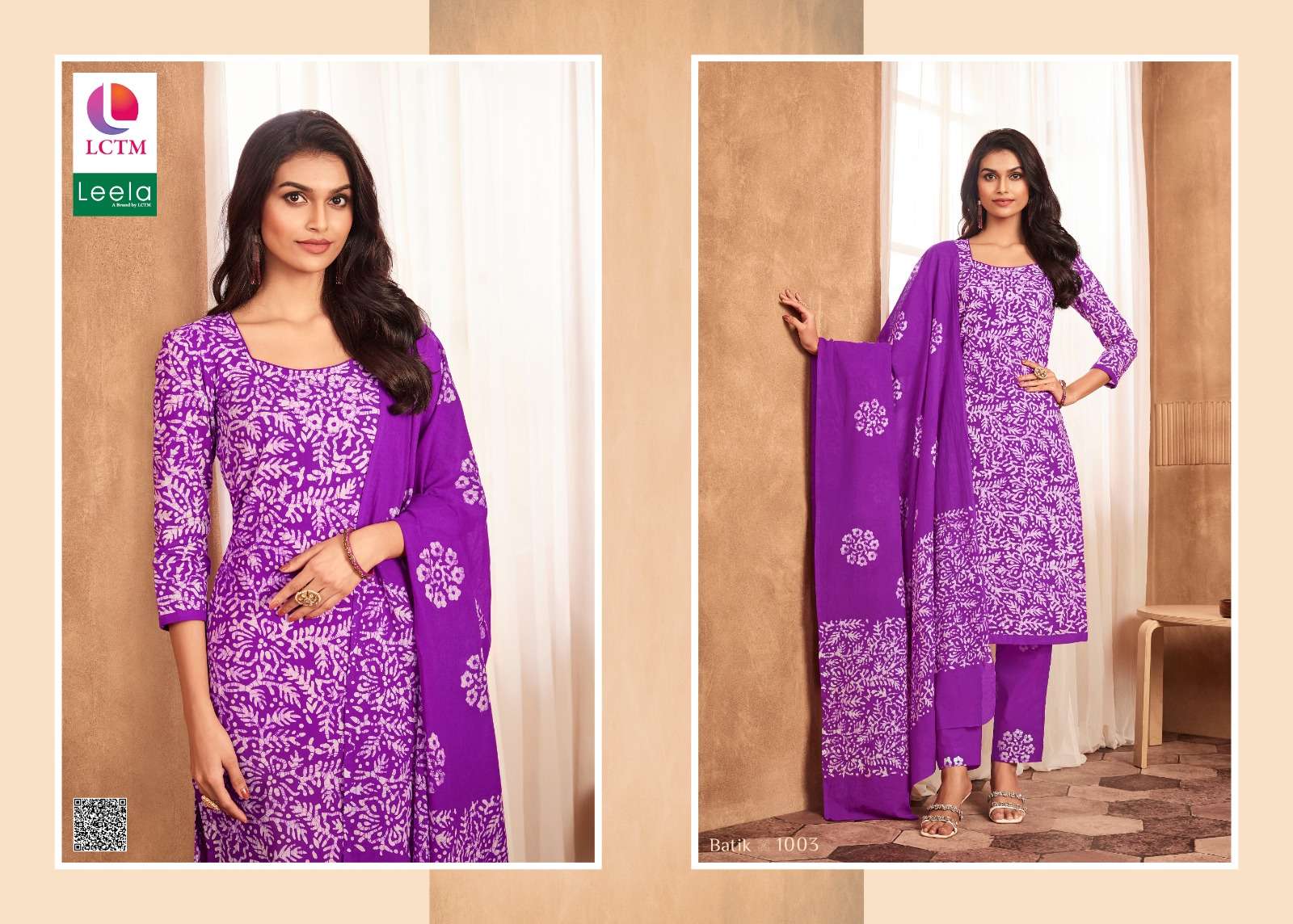 LEELA BATIK VOL 1 CAMBRIC COTTON SALWAR SUIT