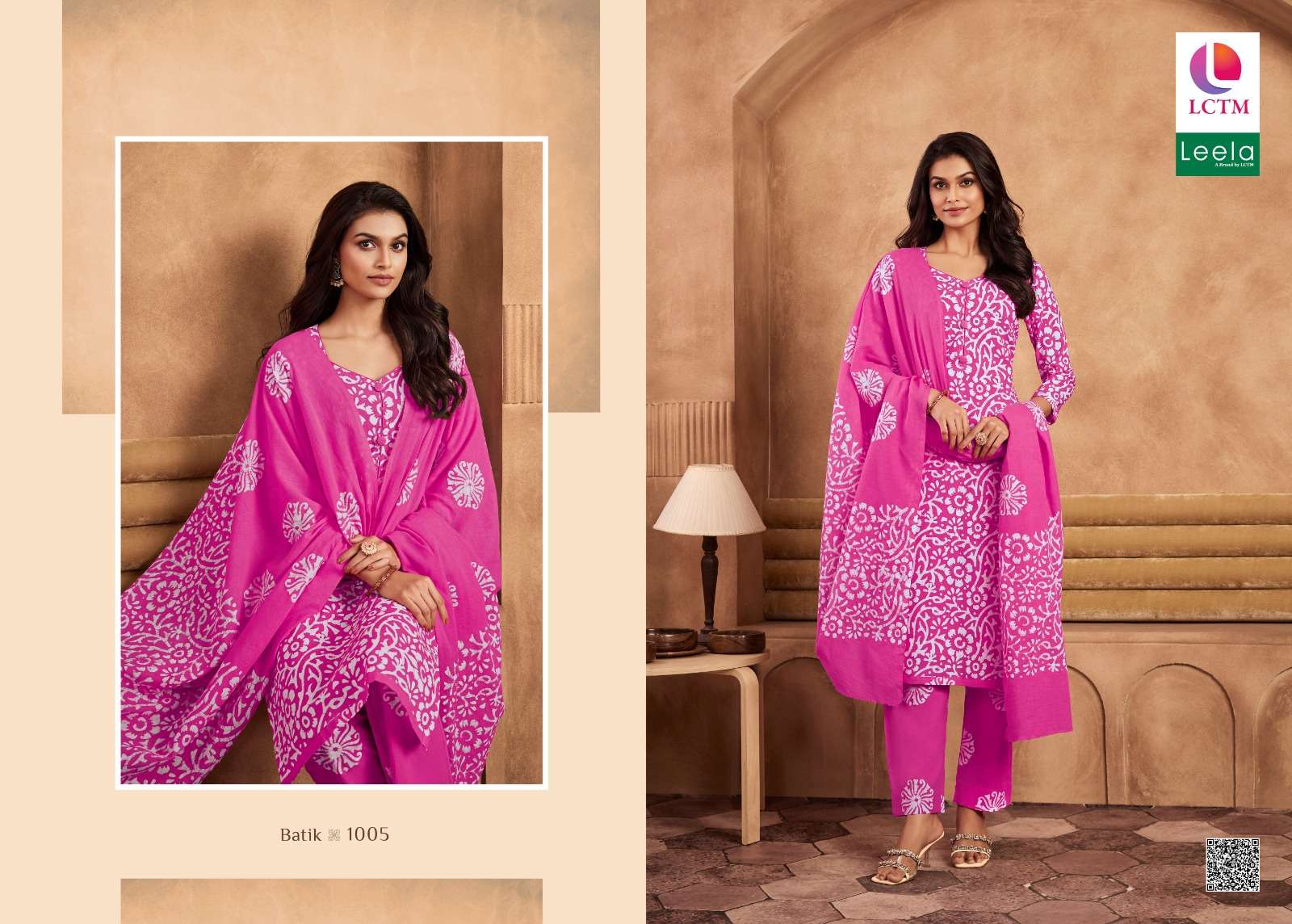 LEELA BATIK VOL 1 CAMBRIC COTTON SALWAR SUIT