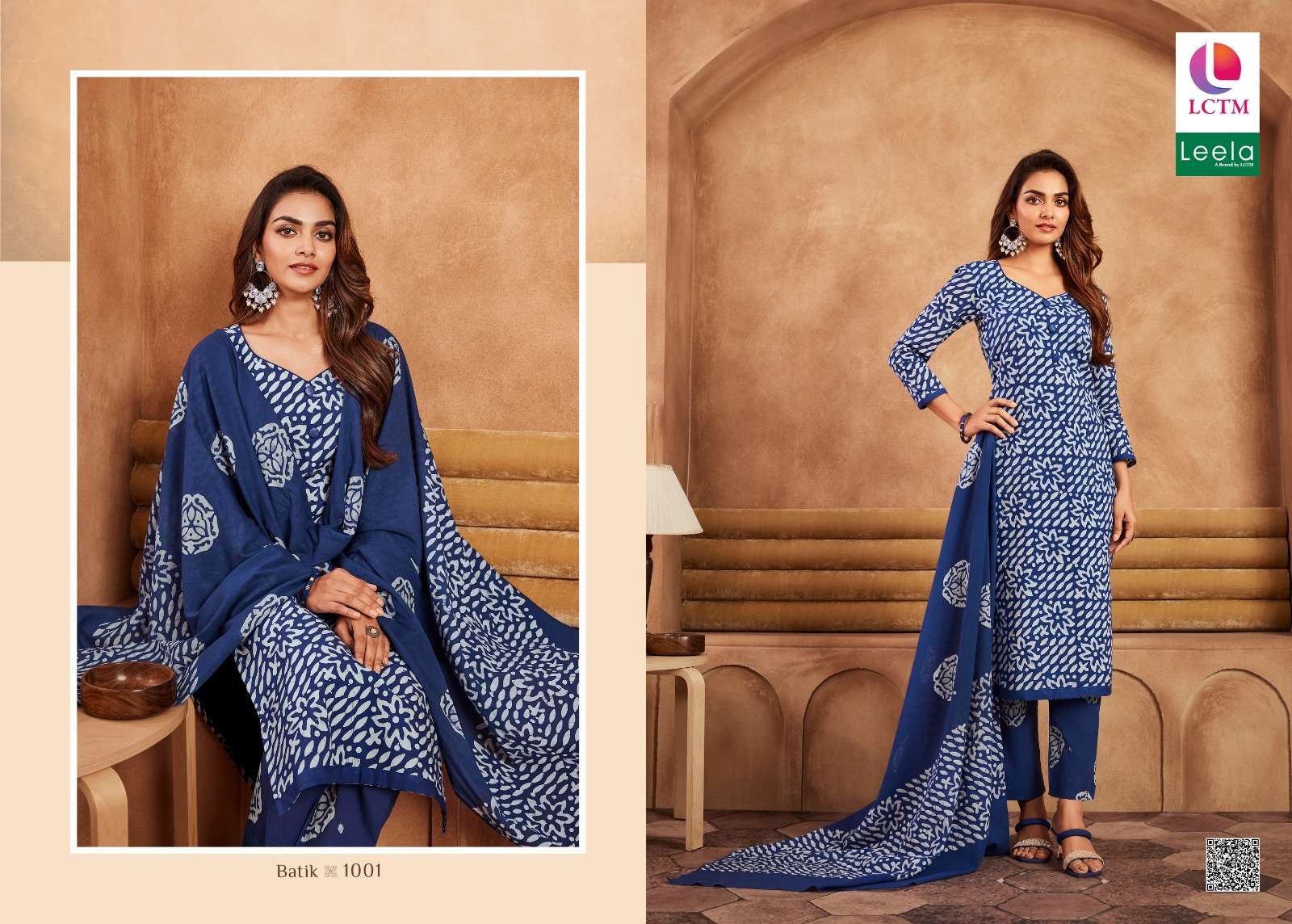 LEELA BATIK VOL 1 CAMBRIC COTTON SALWAR SUIT
