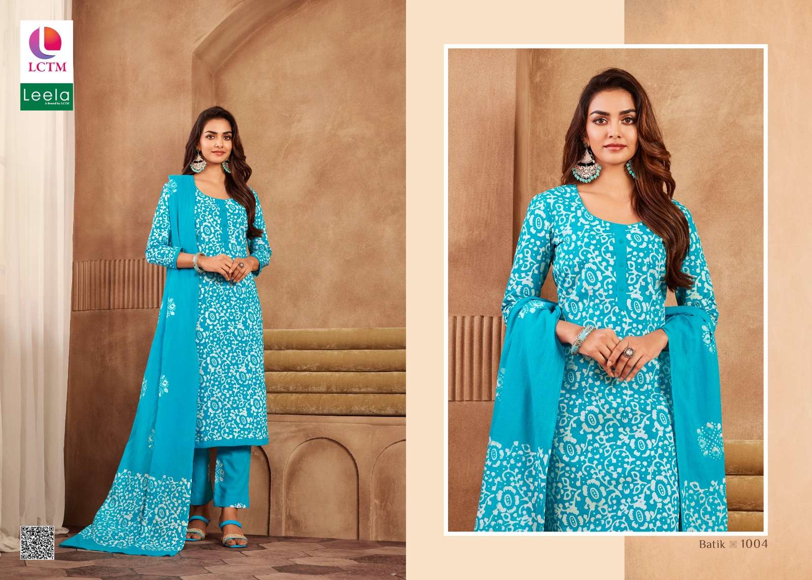 LEELA BATIK VOL 1 CAMBRIC COTTON SALWAR SUIT