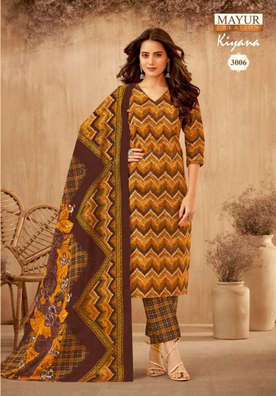 MAYUR CREATION KIYANA VOL 3 COTTON KURTI COMBO SET
