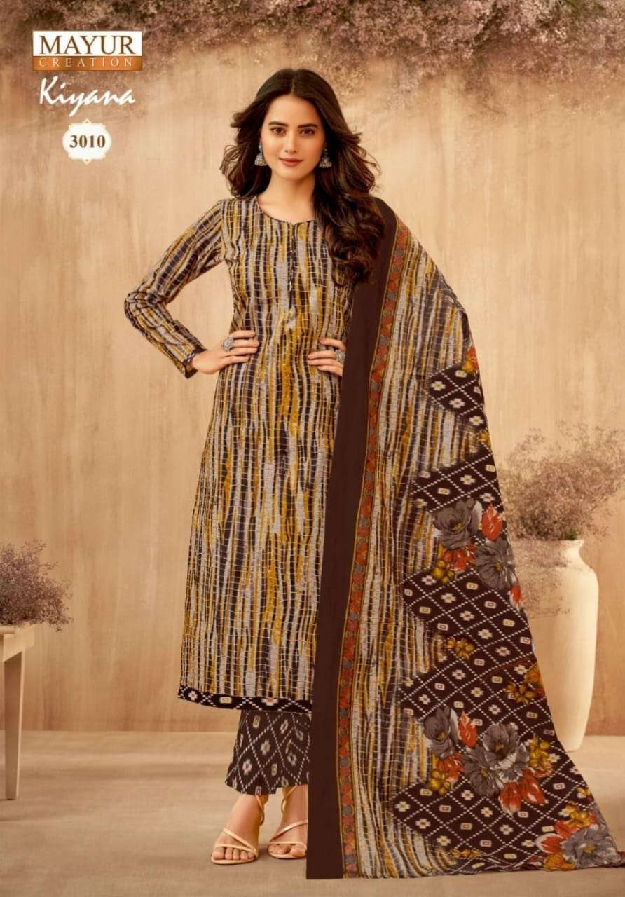 MAYUR CREATION KIYANA VOL 3 COTTON KURTI COMBO SET