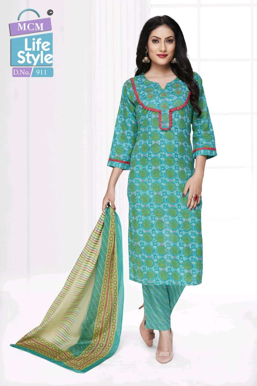 MCM LIFESTYLE PRAGYA COTTON PRINT READY MADE SUIT