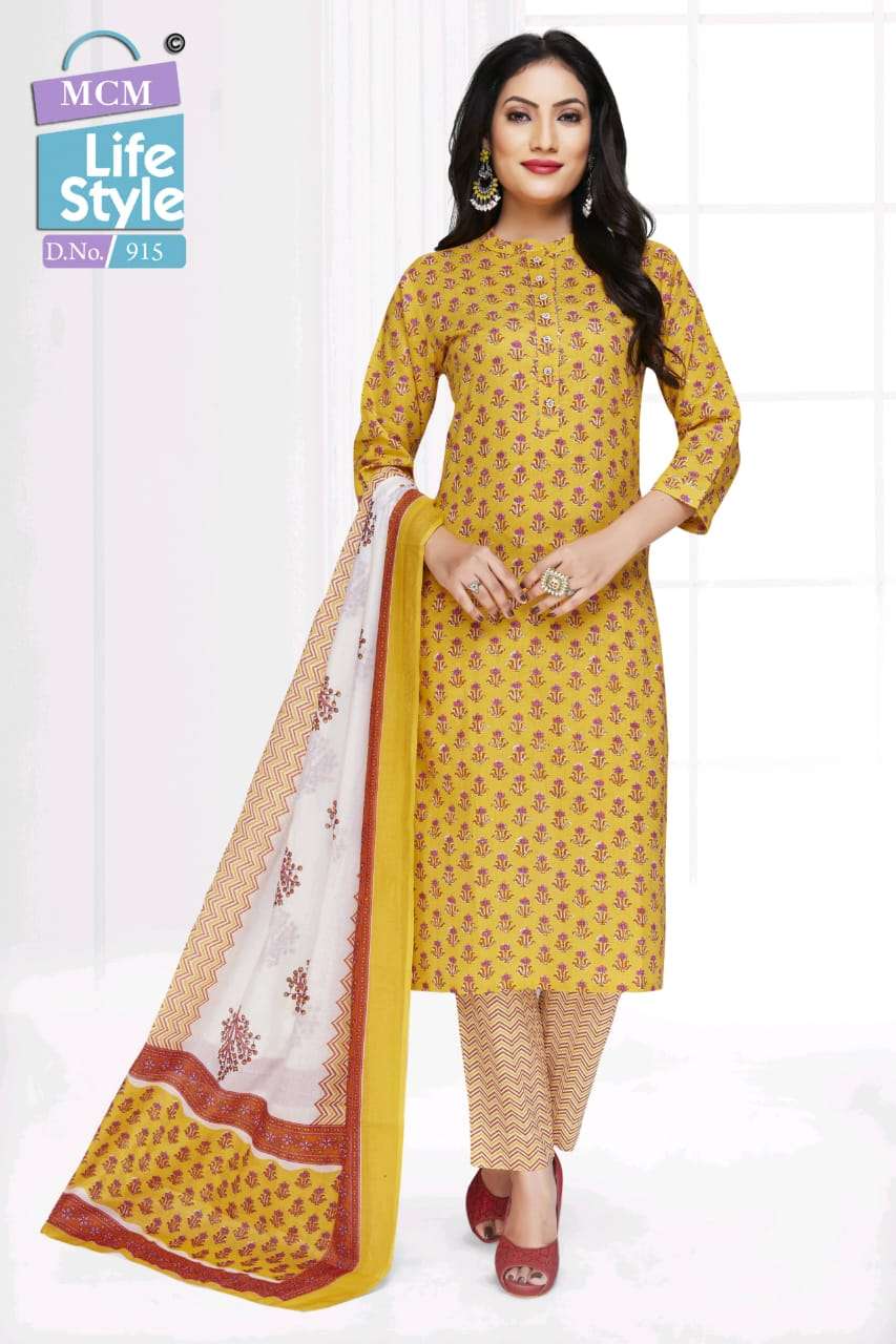 MCM LIFESTYLE PRAGYA COTTON PRINT READY MADE SUIT