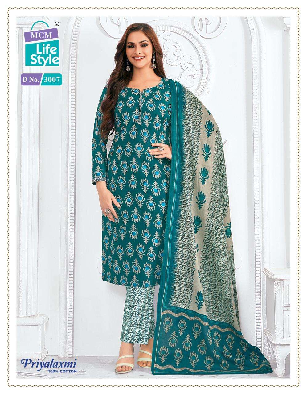 MCM LIFESTYLE PRIYALAXMI VOL 30 COTTON PRINTED SUIT