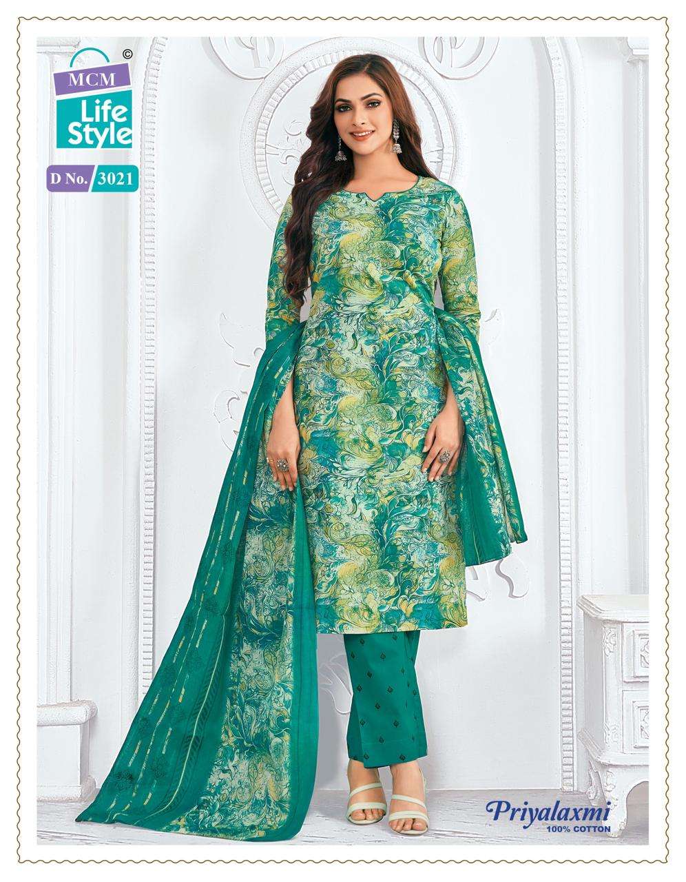 MCM LIFESTYLE PRIYALAXMI VOL 30 COTTON PRINTED SUIT