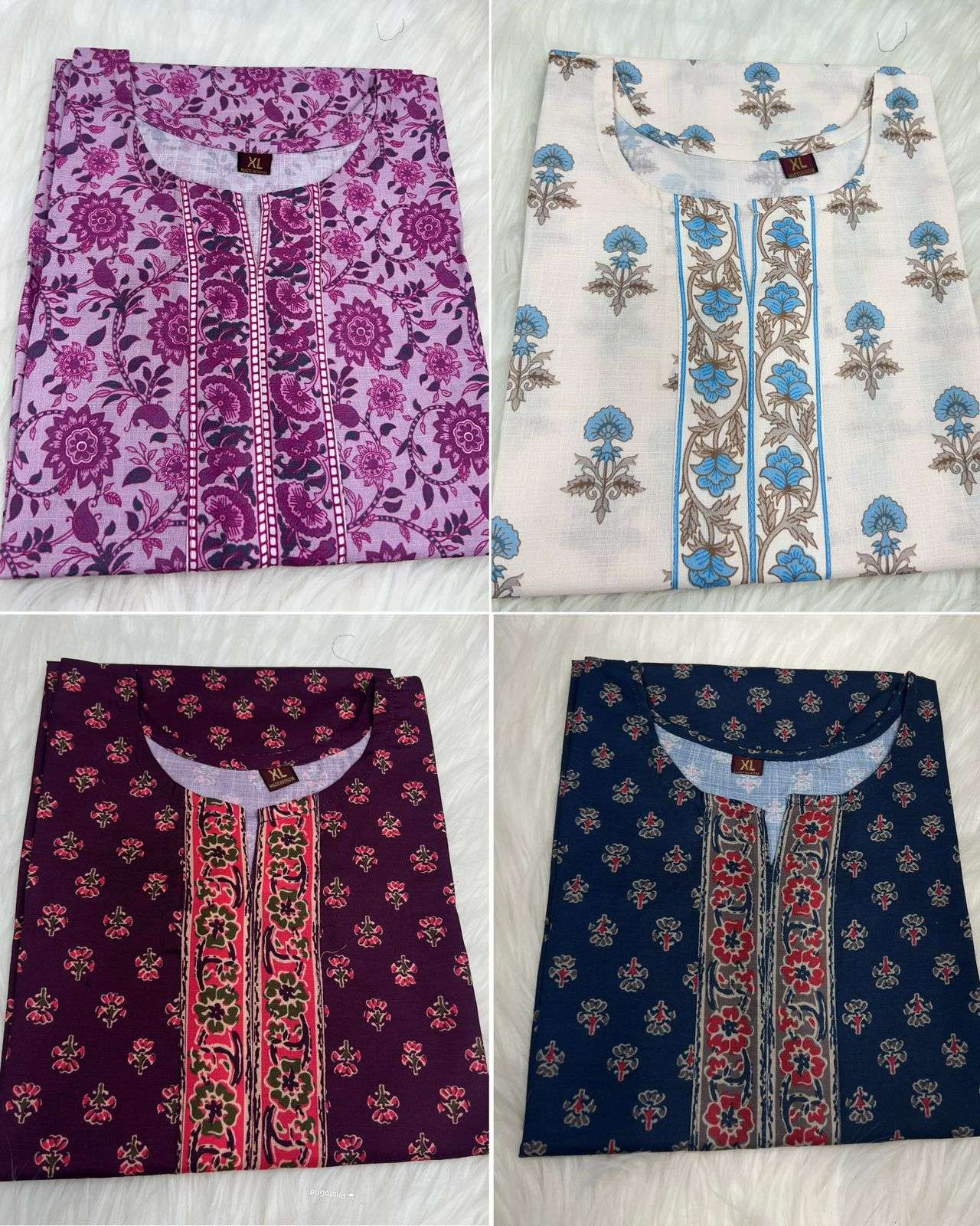 MF BLUSH 2.0 COTTON PRINT FANCY SUMMER WEAR SHORT KURTI