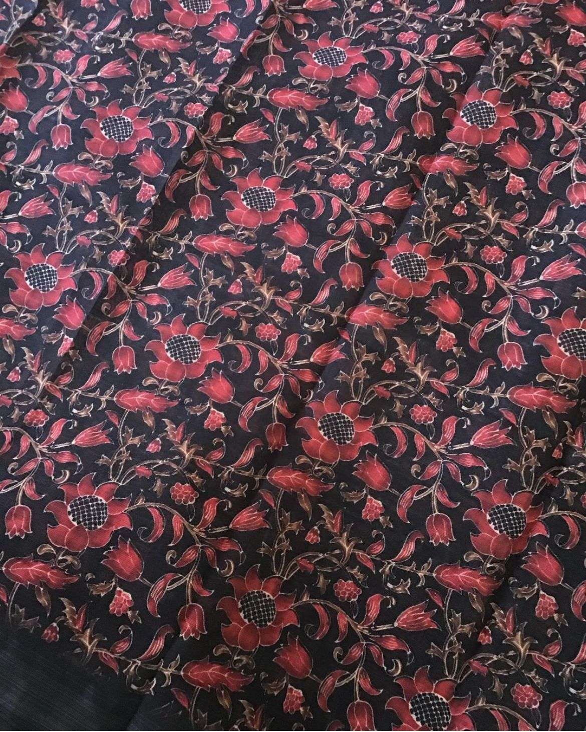 MF SHUROOQ LINEN COTTON FANCY WORK SUIT