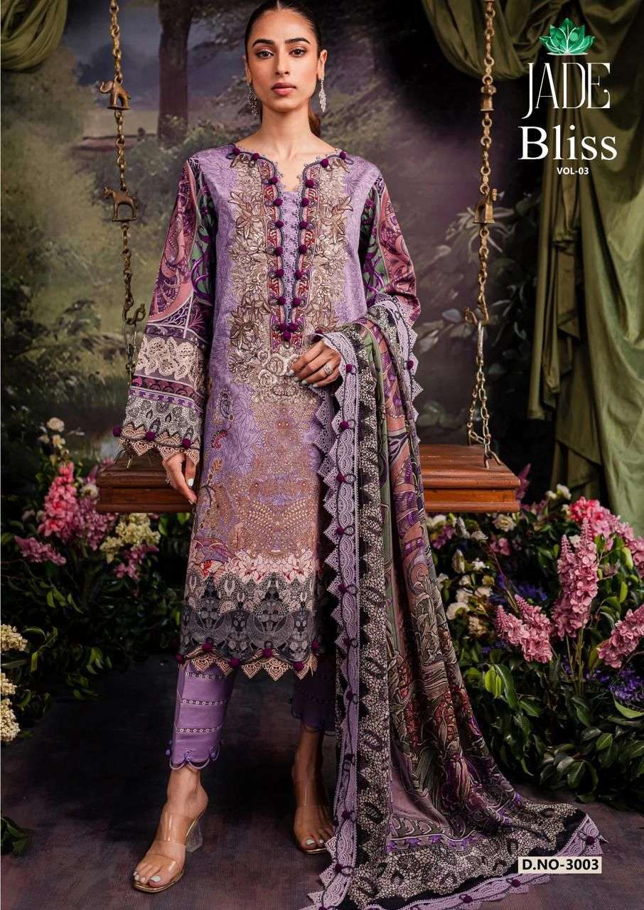 NAND GOPAL JADE BLISS VOL 3 COTTON DIGITAL PRINT SUIT
