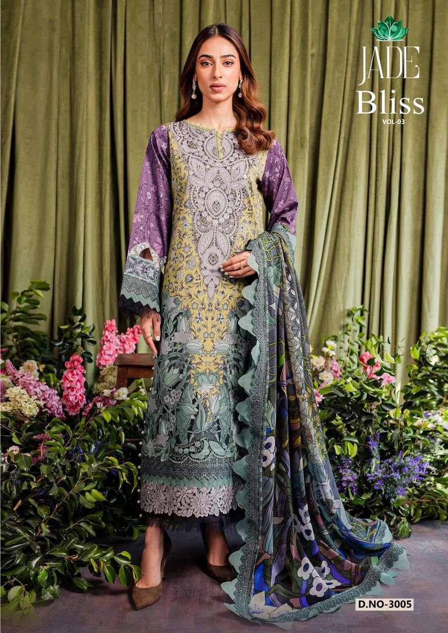 NAND GOPAL JADE BLISS VOL 3 COTTON DIGITAL PRINT SUIT