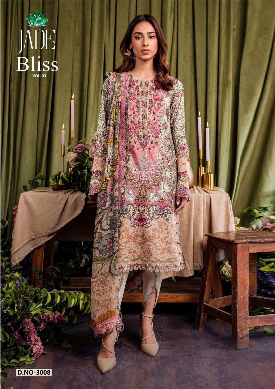 NAND GOPAL JADE BLISS VOL 3 COTTON DIGITAL PRINT SUIT