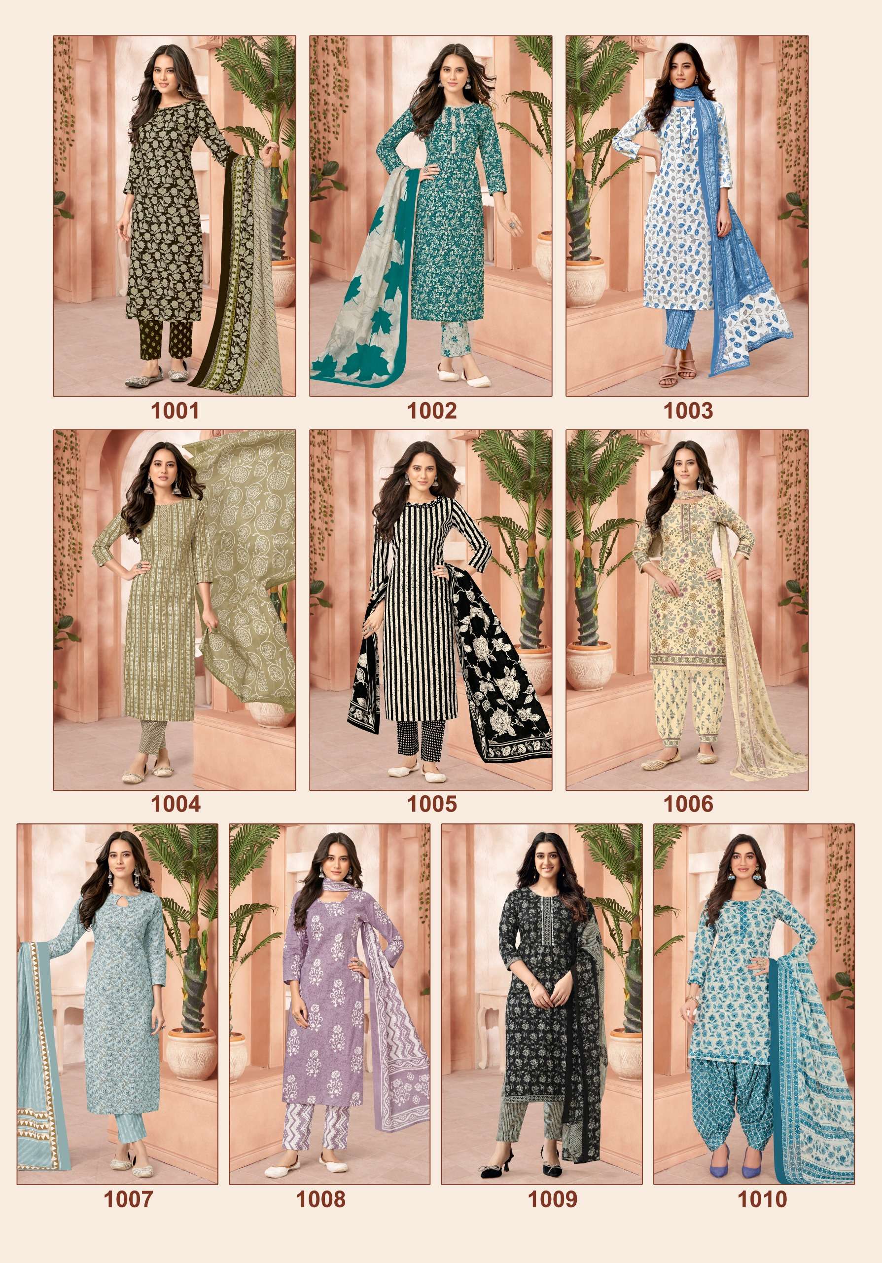 PATIDAR MILLS AYESHA COTTON DESIGNER PRINT SALWAR SUIT
