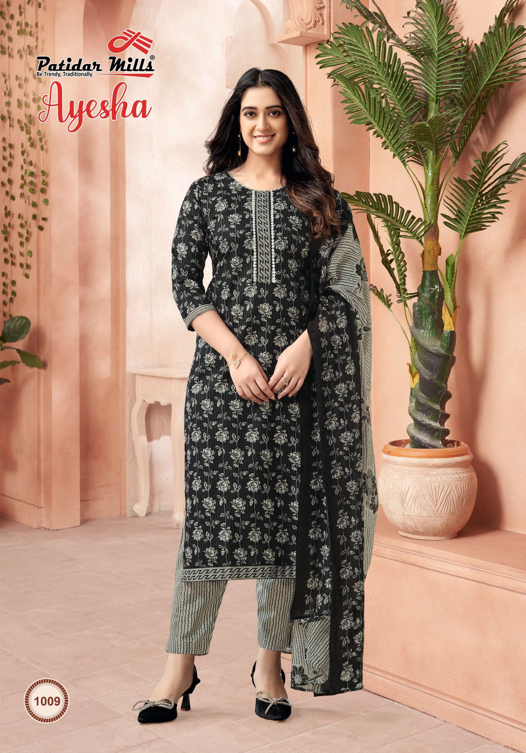 PATIDAR MILLS AYESHA COTTON DESIGNER PRINT SALWAR SUIT