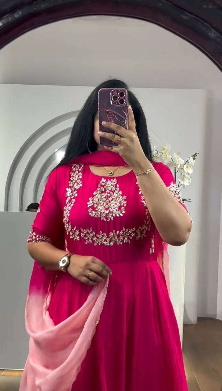 PC 375 GOWN DUPATTA