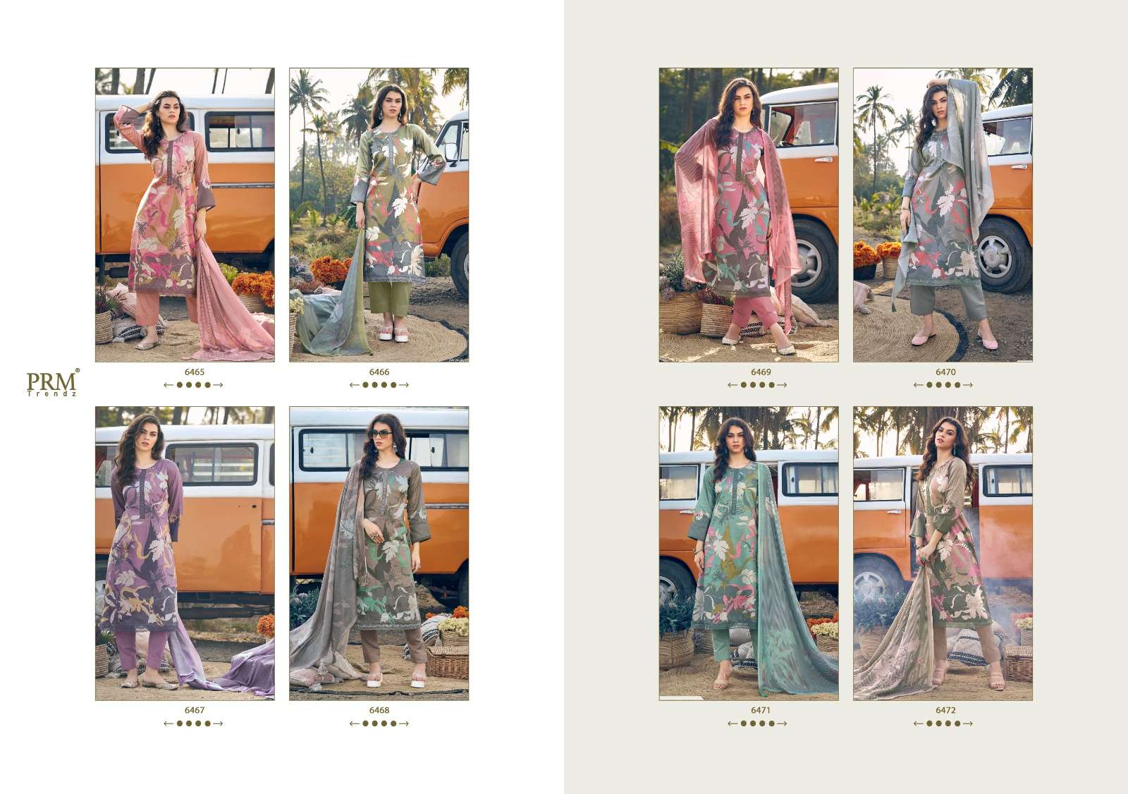 PRM TRENDZ SEREIN VOL 2 COTTON DIGITAL PRINT WITH FANCY WORK SUIT
