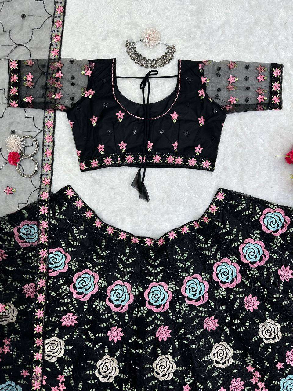 QRC 242 LEHENGA CHOLI