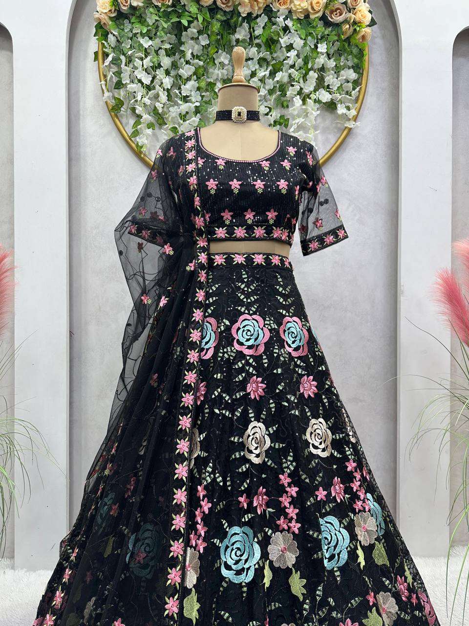 QRC 242 LEHENGA CHOLI