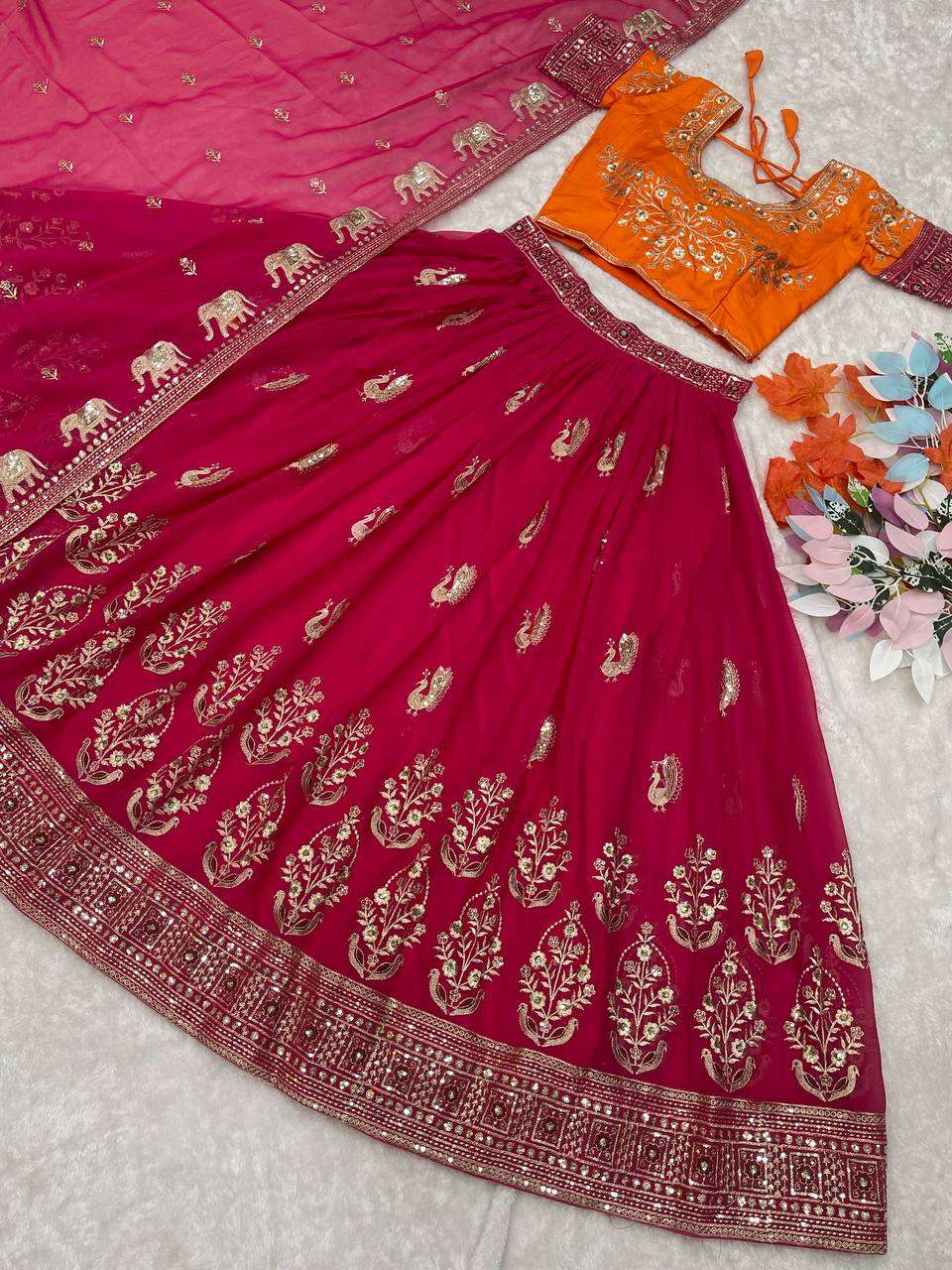 RAM 008 LEHENGA CHOLI