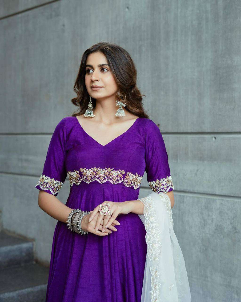 RTC 5595 GOWN DUPATTA