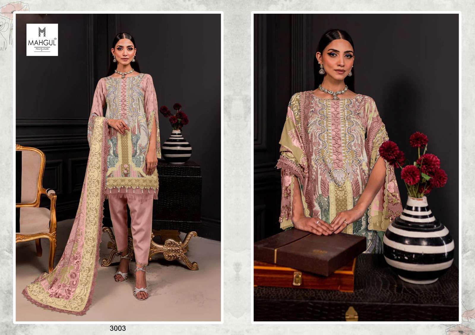 SHARADDHA NX MAHGUL QUEEN COURT VOL 3 LAWN COTTON SUIT